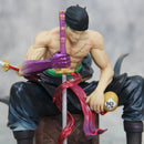 Action Figures Zoro One Piece de 15 cm, 2 cabeças