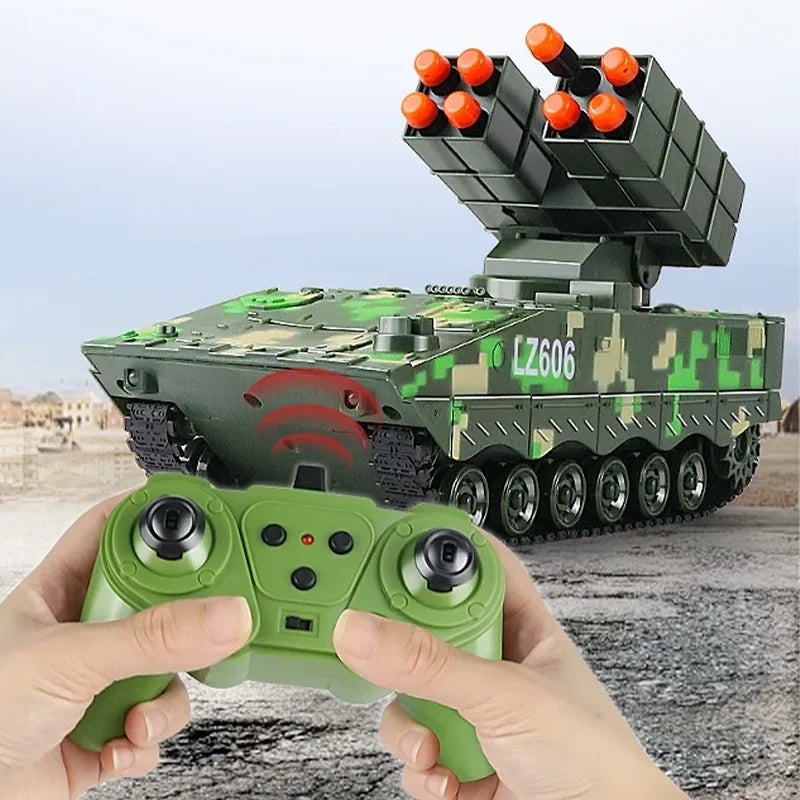 Carro de Controle Remoto Plataforma de Lançamento  Míssil