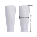 Conjunto de 2 pares de meias de futebol com aderência e joelheiras/caneleiras antiderrapantes para adultos e jovens, ideais para basquete e futebol.v