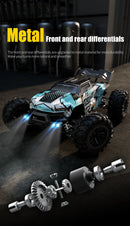 Carro com controle remoto LED Carros de alta velocidade Drift Monster Truck