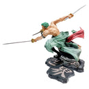 Action figure Luffy de 18 cm, Roronoa Zoro três lâminas,