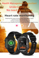 smartwatch inteligente LIGE com tela de 1,96 polegadas, chamada Bluetooth de 420 mAh, assistente de voz, relógio esportivo, fitness, à prova d'água