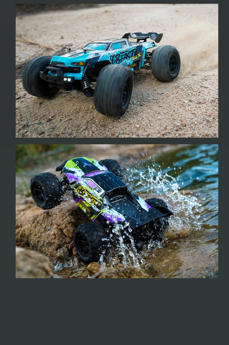 80 km/h carro de controle remoto de alta velocidade sem escova 4x4 off-road drift carro de corrida profissional 1:16 SG116PRO 40 km/h