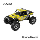 1/24  Motor Brushless/Escova 4WD Off-road Mini Rock Crawler Escalada Veículo