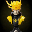 Action Figures Naruto Uchiha Sasuke Namikaze Minato Uchiha Obito Tsunade Estátua Coleção