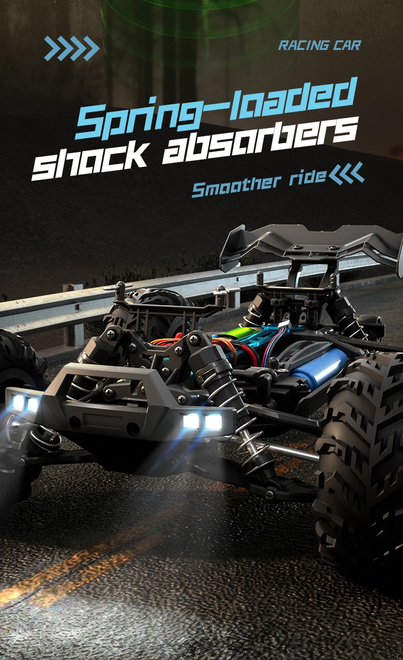 80 km/h carro de controle remoto de alta velocidade sem escova 4x4 off-road drift carro de corrida profissional 1:16 SG116PRO 40 km/h
