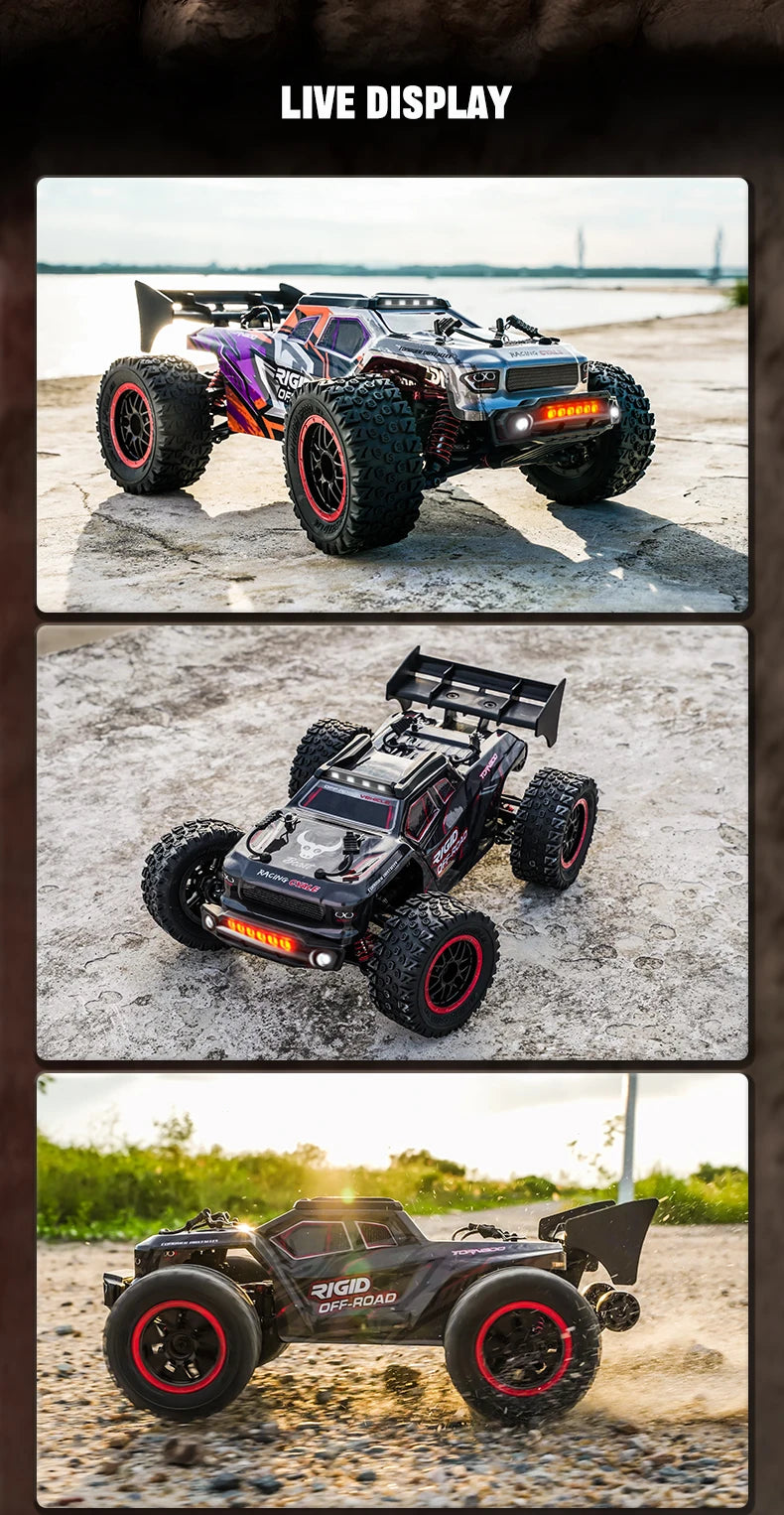PRO/MAX  Motor 2.4Ghz Carro Remoto 80KM/H Carro de Corrida de Drift de Alta Velocidade Profissional