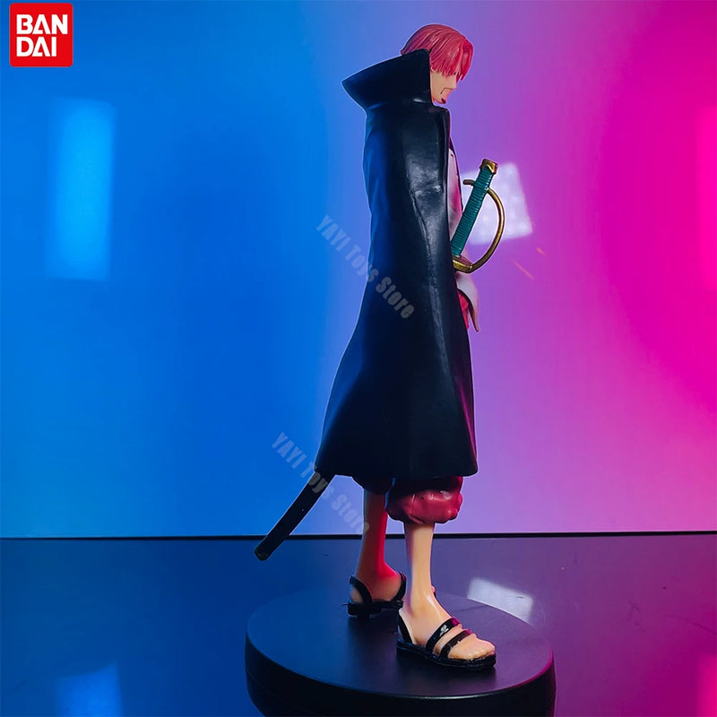 Action Figures de One Piece de 18 cm, Shanks com cabelo vermelho