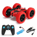 Carro de acrobacias, flip de dupla face, controle remoto 2.4G, rotação de 360 graus, off-road, drift,
