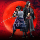 Action Figures 28cm em estoque original banpresto naruto grandista uchiha itachi uchiha sasuke genuíno modelo em caixa