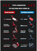 Carro de controle remoto off-road 4x4 de alta velocidade, 80 km/h, com farol de LED, sem escova, 4x4, 1/14, caminhão monstro