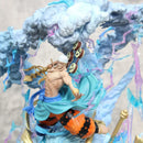 Action Figures 30cm One Piece Thor Enel GK, estátua de mangá