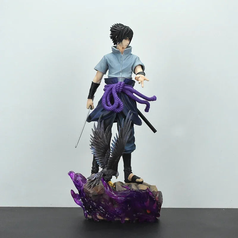 Action Figure Uchiha Sasuke e Naruto Figuras de Coleção
