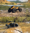 1/24  Motor Brushless/Escova 4WD Off-road Mini Rock Crawler Escalada Veículo