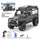 Carro de controle remoto de escalada real com câmera Rc Car Off Road 4x4 Land Rover Defender D90 Modelo Rc Veículo Off-Road