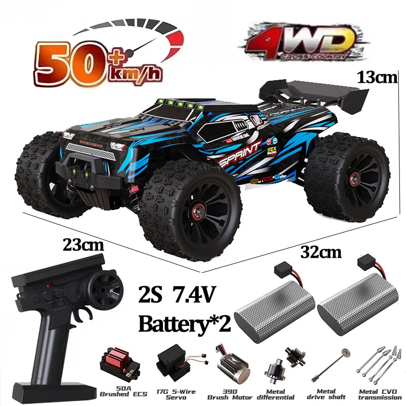 85 km/h carro de controle remoto de alta velocidade off-road drift 1:16 carro de corrida profissional 50 km/h