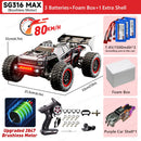 PRO/MAX  Motor 2.4Ghz Carro Remoto 80KM/H Carro de Corrida de Drift de Alta Velocidade Profissional