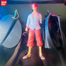 Action Figures de One Piece de 18 cm, Shanks com cabelo vermelho