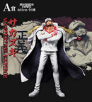 action figure peça sakazuki borsalino issho aramaki modelo genuíno