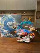 Action Figures 30cm One Piece Thor Enel GK, estátua de mangá