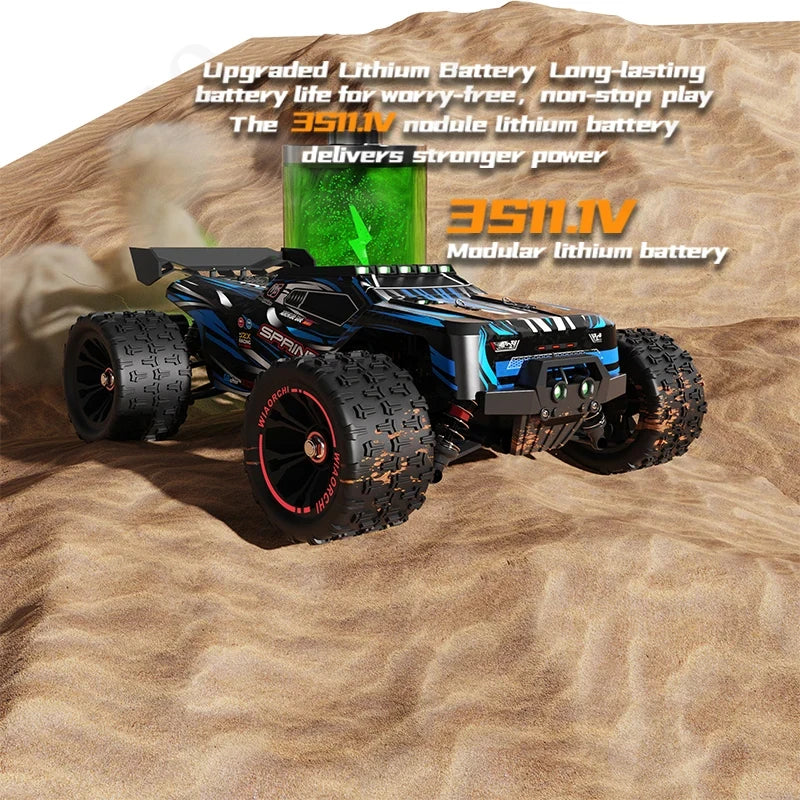 85 km/h carro de controle remoto de alta velocidade off-road drift 1:16 carro de corrida profissional 50 km/h