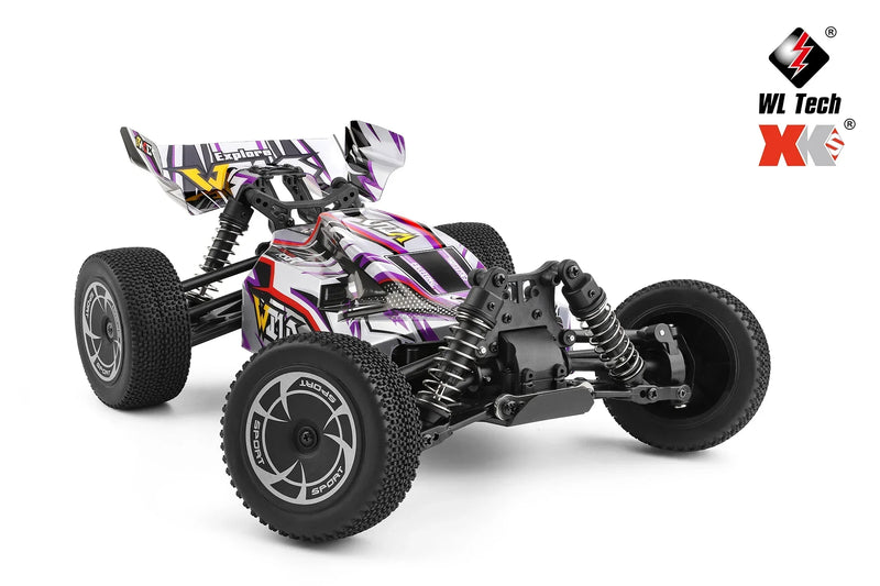 Carro de Corrida 60Km Controle Remoto Alta Velocidade Off-Road Drift Absorção de Choque