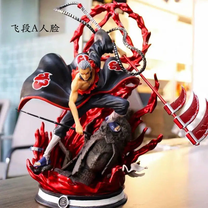 Action Figure de forma de Deus maligno Hidan Akatsuki de 36 cm
