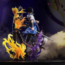 Action Figure Naruto Shippuden de 38 cm Naruto Uzumaki Uchiha Sasuke em PVC