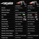 PRO/MAX  Motor 2.4Ghz Carro Remoto 80KM/H Carro de Corrida de Drift de Alta Velocidade Profissional