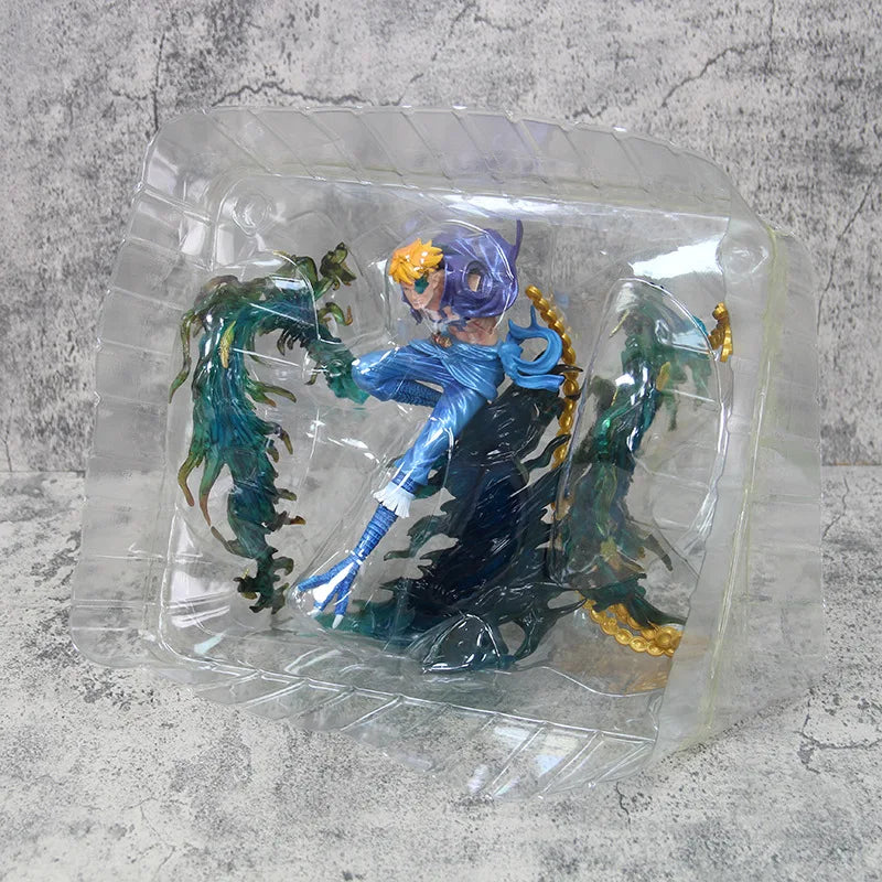 Anime One Piece Piratas do Barba Branca Marco The Phoenix  PVC Action Figure Estátua Coleção 33 cm