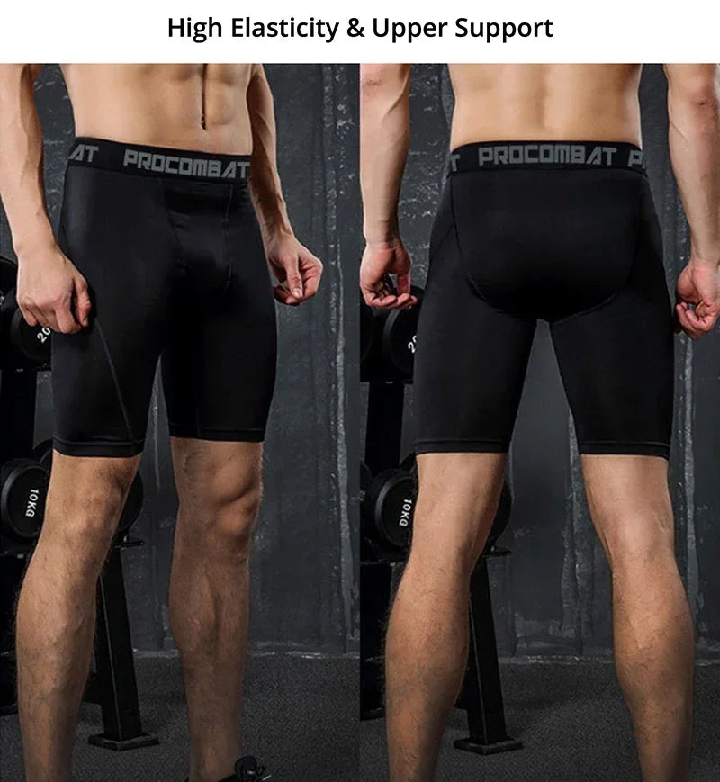 Calções de corrida esportivos