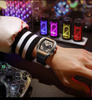 Relógio Masculino LIGE Foxbox Marca Luxo À Prova D'água Quartzo