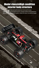 85 km/h ou 50 km/h 4WD RC carro com controle remoto LED carros de alta velocidade drift monstro 4x4 caminhão