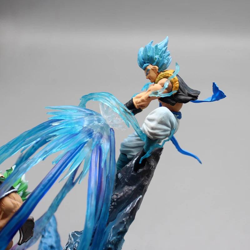 Dragon Ball Broly Gogeta action figure Broly Vs Gogeta 23 cm Modelo de Estatueta de PVC Coleção