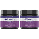 Pó de limpeza dental roxo - sem ácido sulfúrico, limpeza e polimento profundos, clareia os dentes em 5 dias