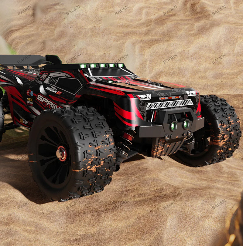 85 km/h carro de controle remoto de alta velocidade sem escova 4x4 off-road drift carro de corrida profissional