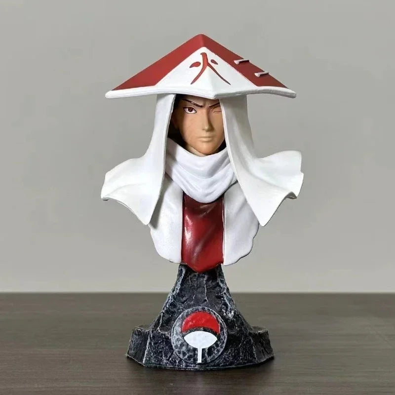 Action Figures Naruto Uchiha Sasuke Namikaze Minato Uchiha Obito Tsunade Estátua Coleção