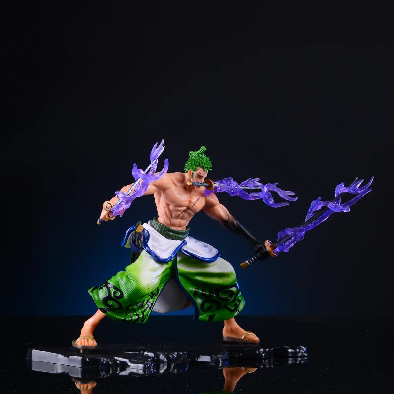 action figure de 20 cm peça Roronoa Zoro,