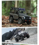 Carro de controle remoto de escalada real com câmera Rc Car Off Road 4x4 Land Rover Defender D90 Modelo Rc Veículo Off-Road