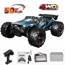 85 km/h ou 50 km/h 4WD RC carro com controle remoto LED carros de alta velocidade drift monstro 4x4 caminhão