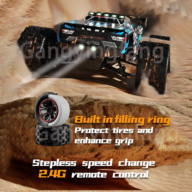 85 km/h carro de controle remoto de alta velocidade 4x4 off-road drift carro de controle remoto 1:16 carros de corrida profissionais