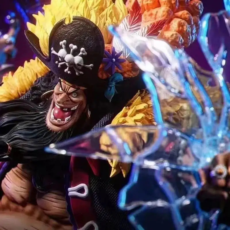 22 cm Barba Negra Marshall D Teach Figuras Mangá One Piece Anime Figura Barba Negra GK Estátua Modelo Coleção