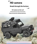 Carro de controle remoto de escalada real com câmera Rc Car Off Road 4x4 Land Rover Defender D90 Modelo Rc Veículo Off-Road