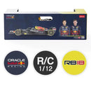 F1 Red Bull RB18-1 Verstappen modelo de corrida de controle remoto brinquedo campeão veículo de fórmula
