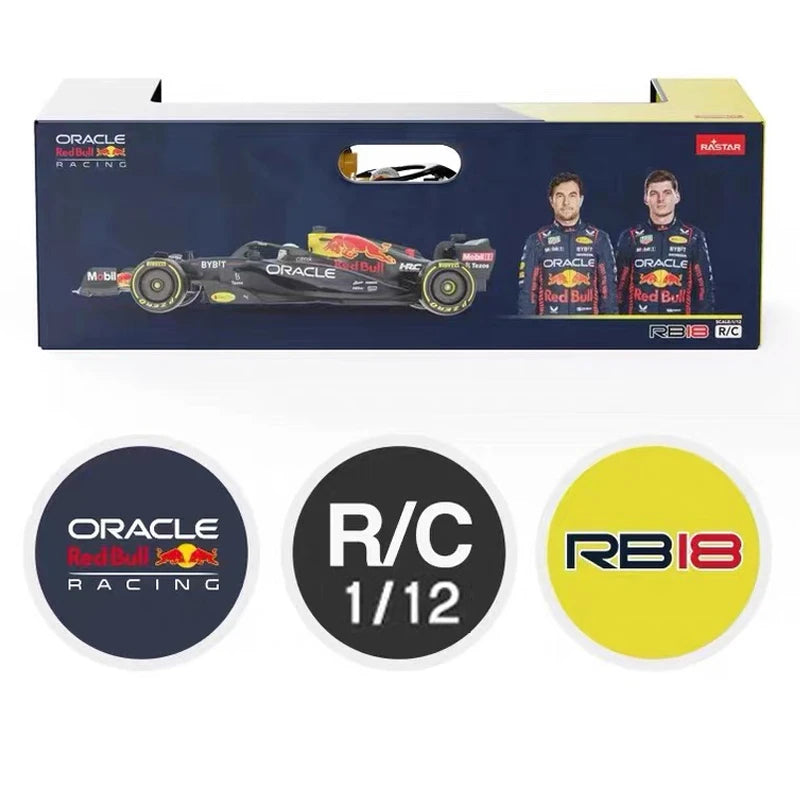F1 Red Bull RB18-1 Verstappen modelo de corrida de controle remoto brinquedo campeão veículo de fórmula