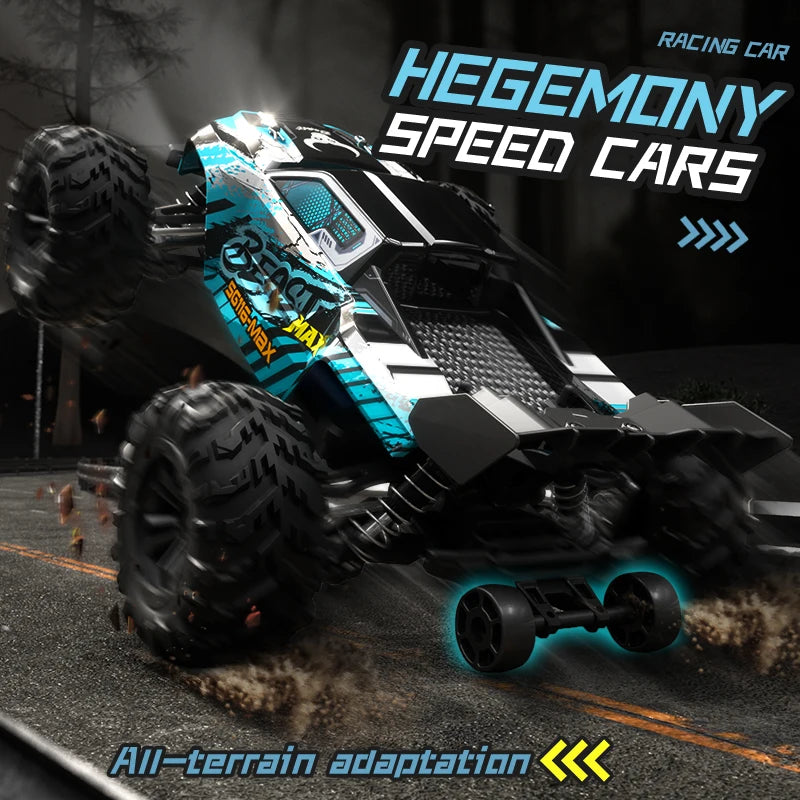 80 km/h carro de controle remoto de alta velocidade sem escova 4x4 off-road drift carro de corrida profissional 1:16 SG116PRO 40 km/h
