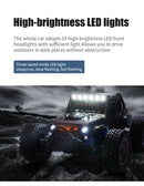 Carro com controle remoto LED Carros de alta velocidade Drift Monster Truck