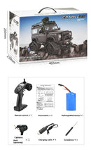 Carro de controle remoto de escalada real com câmera Rc Car Off Road 4x4 Land Rover Defender D90 Modelo Rc Veículo Off-Road