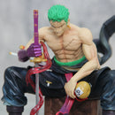 Action Figures Zoro One Piece de 15 cm, 2 cabeças