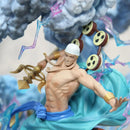 Action Figures 30cm One Piece Thor Enel GK, estátua de mangá